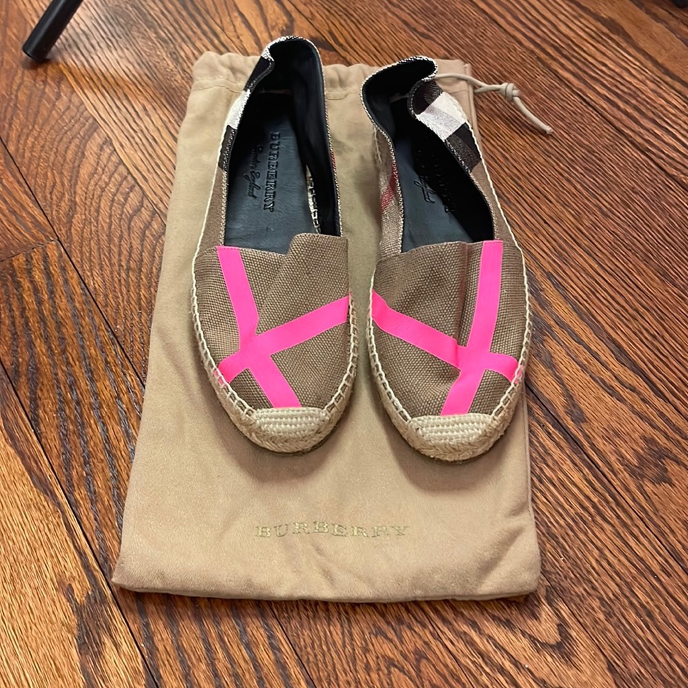 Burberry espadrilles size 37